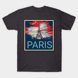 Paris - Shepard Fairey style design T-Shirt